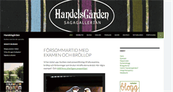 Desktop Screenshot of handelsgarden.se