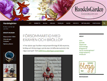 Tablet Screenshot of handelsgarden.se
